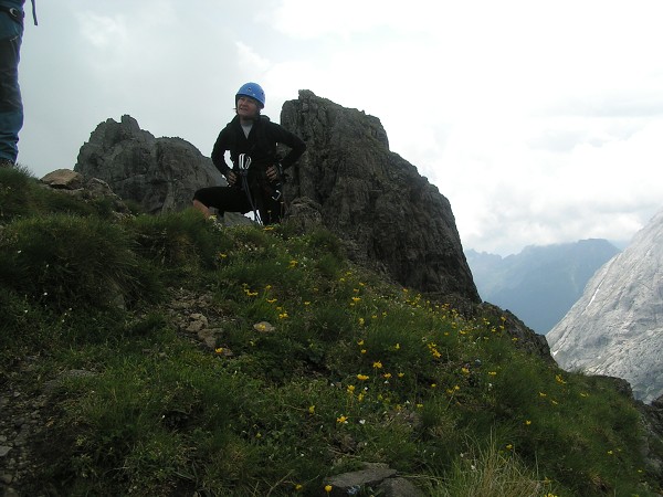 FERRATA TRINCEE NA BEC DE MESDI 2727